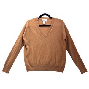 Womens Cashmere Sweater Small Baselayer Soft Warm Cozy Neutral Capsule Simple